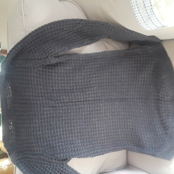 Medium grey pullover sweater long sleeved - Picture 5 of 7